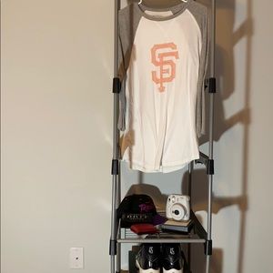 Express 3/4 SF Giants Baseball Tee